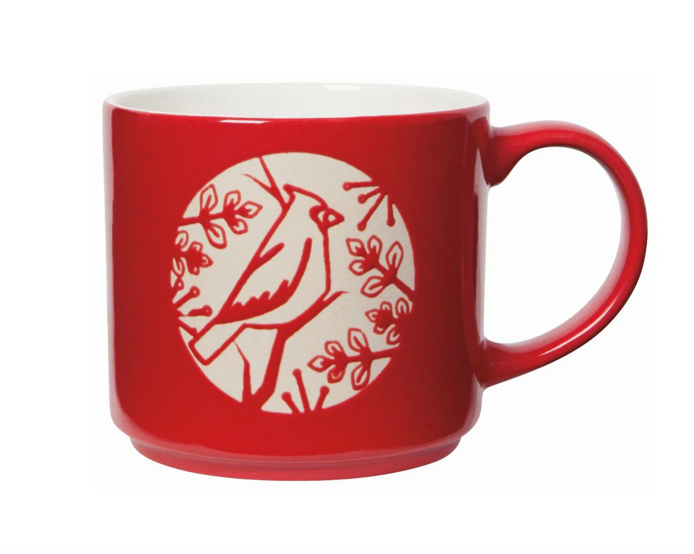 16 oz. Good Tidings Cardinal Mug