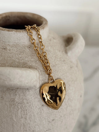 Zola Chunky Heart Necklace