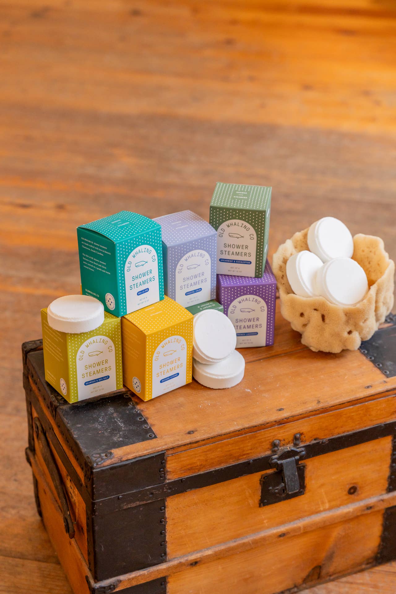 Old Whaling Co. Shower Steamers | Set of 4