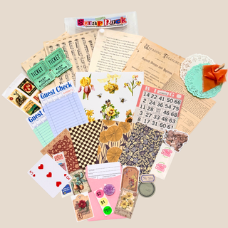 Junk Journal Scrap Pack | Classic Ephemera