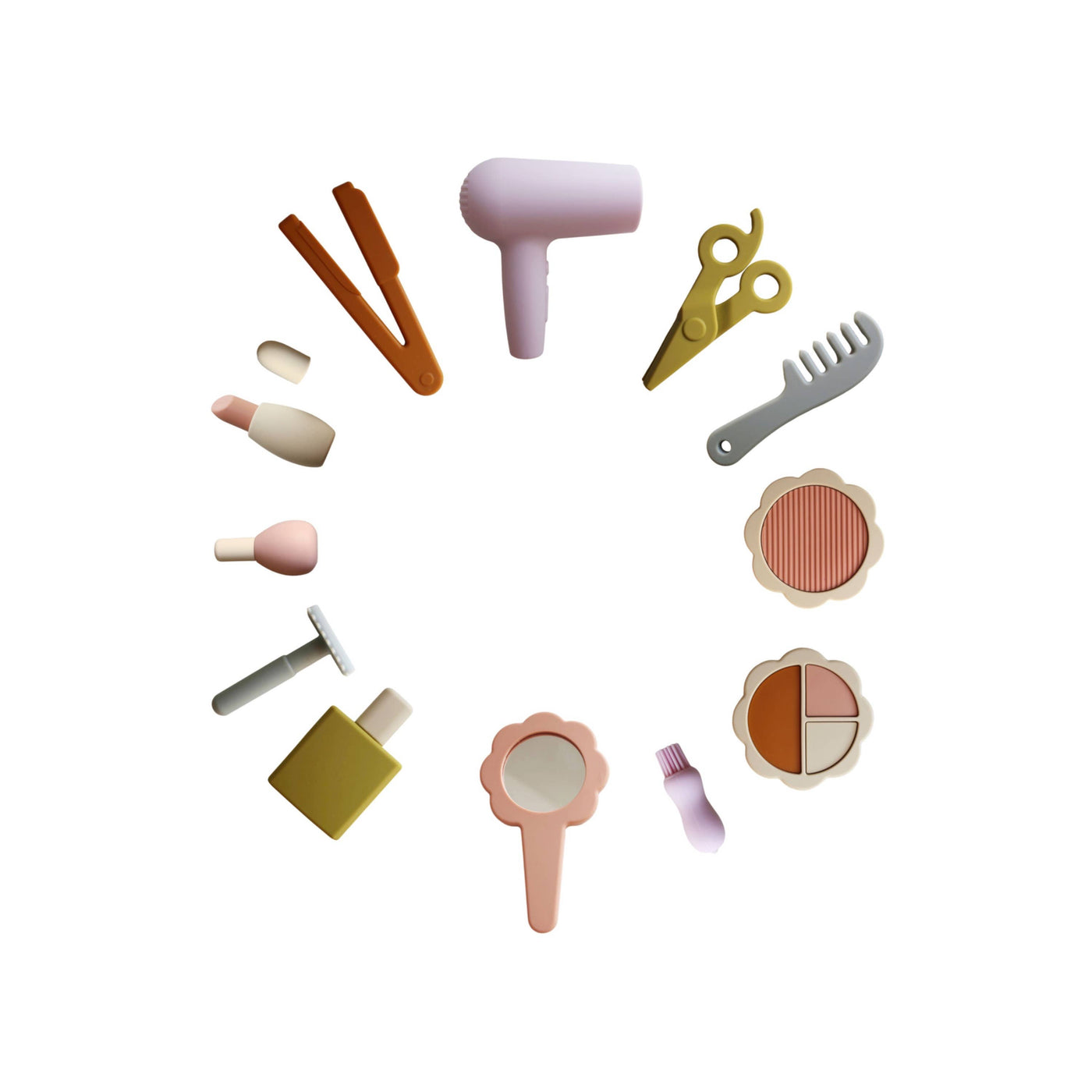 Silicone Hair + Makeup Play Set