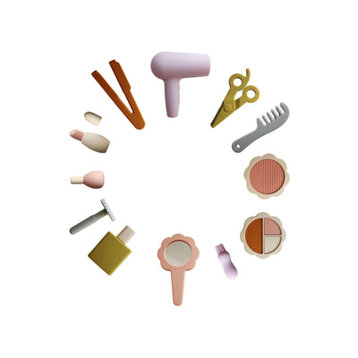 Silicone Hair + Makeup Play Set