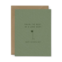 Long Shot Father's Day Greeting Card