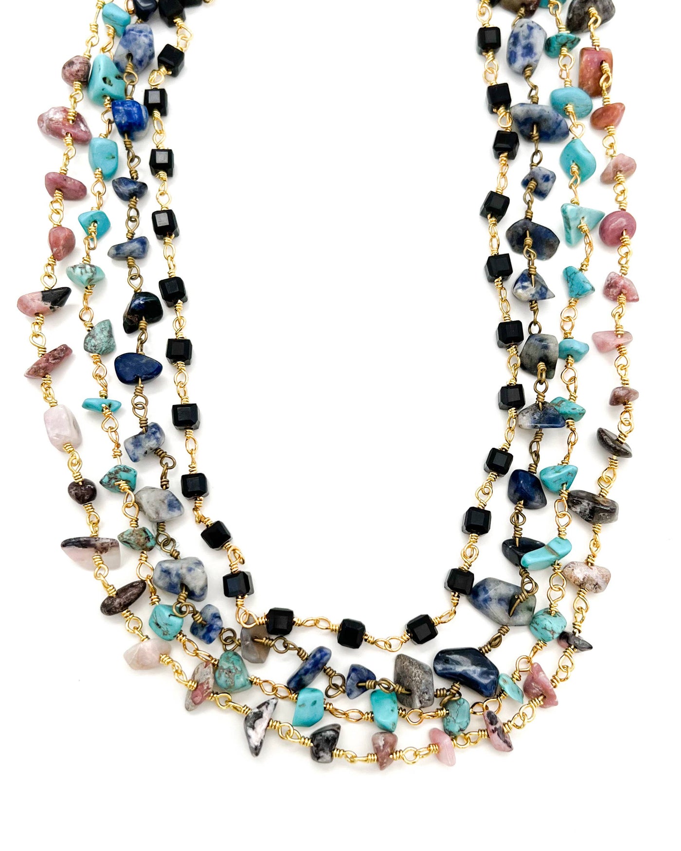Astrid Rock Chain Necklace
