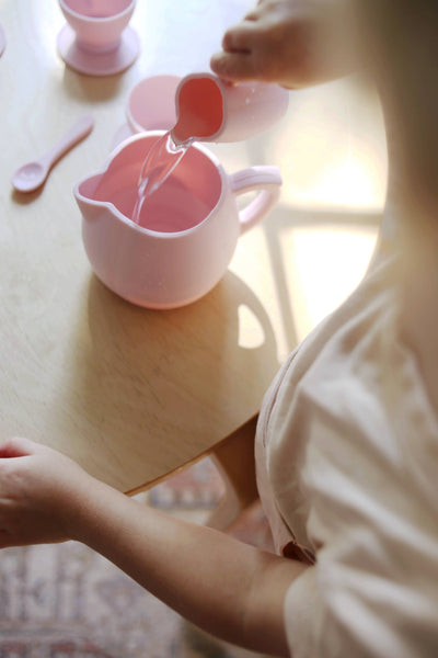 Silicone Tea Play Set | Pink
