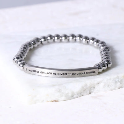 Inspiration Co. | Beautiful Girl Inspire Me Bracelet