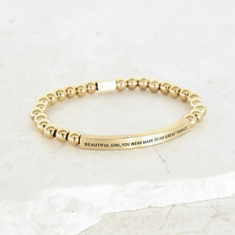 Inspiration Co. | Beautiful Girl Inspire Me Bracelet