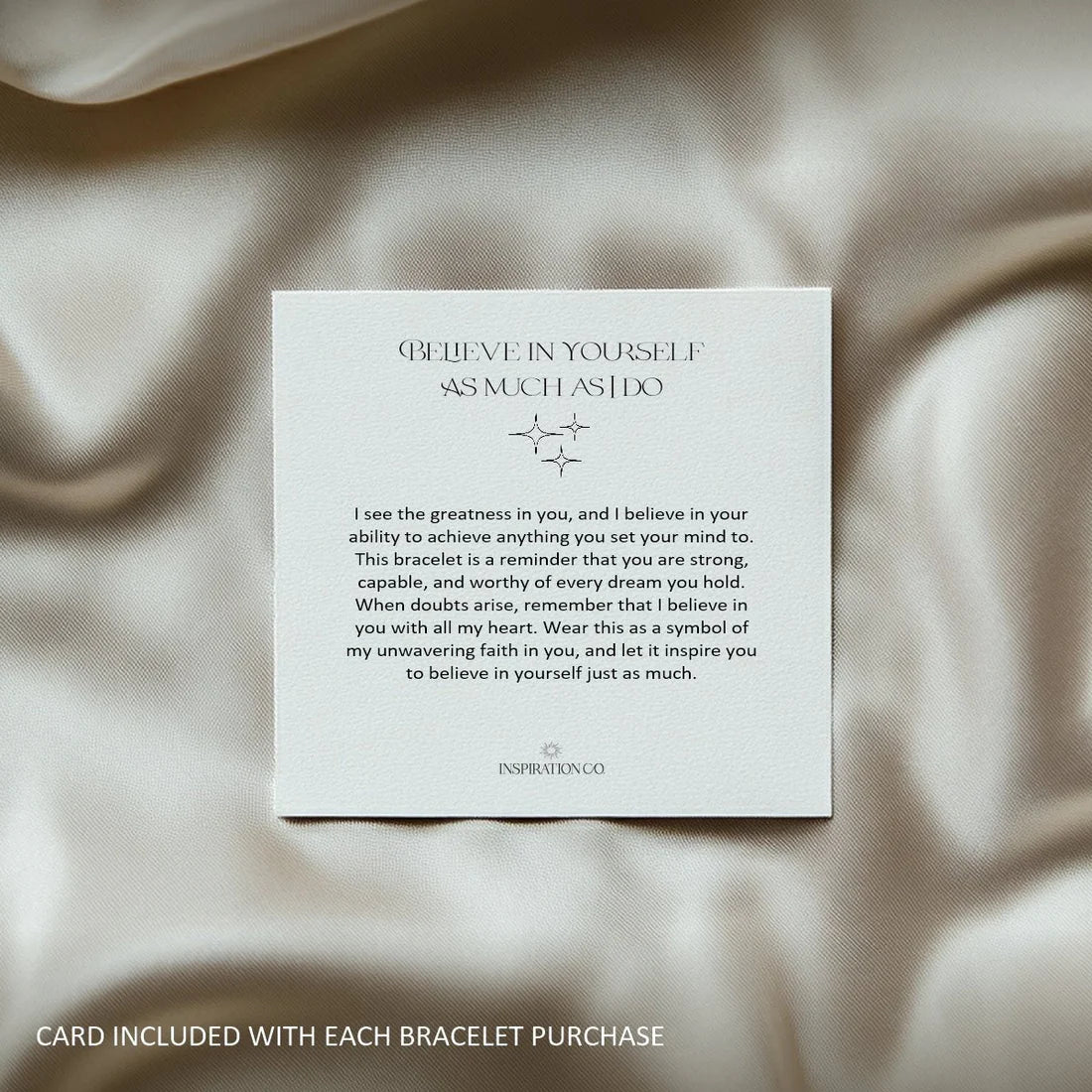 Inspiration Co. | Believe In Yourself Inspire Me Bracelet