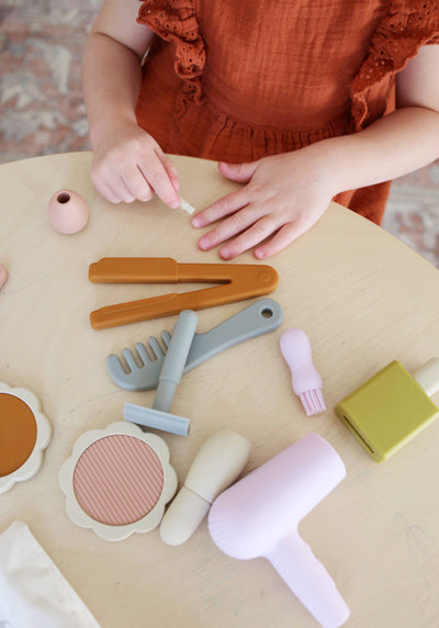 Silicone Hair + Makeup Play Set