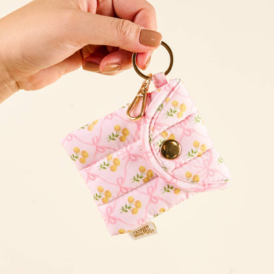 Puffy Earbud Case Keychain