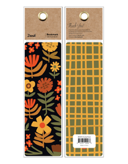 Chunky Flowers Bookmark