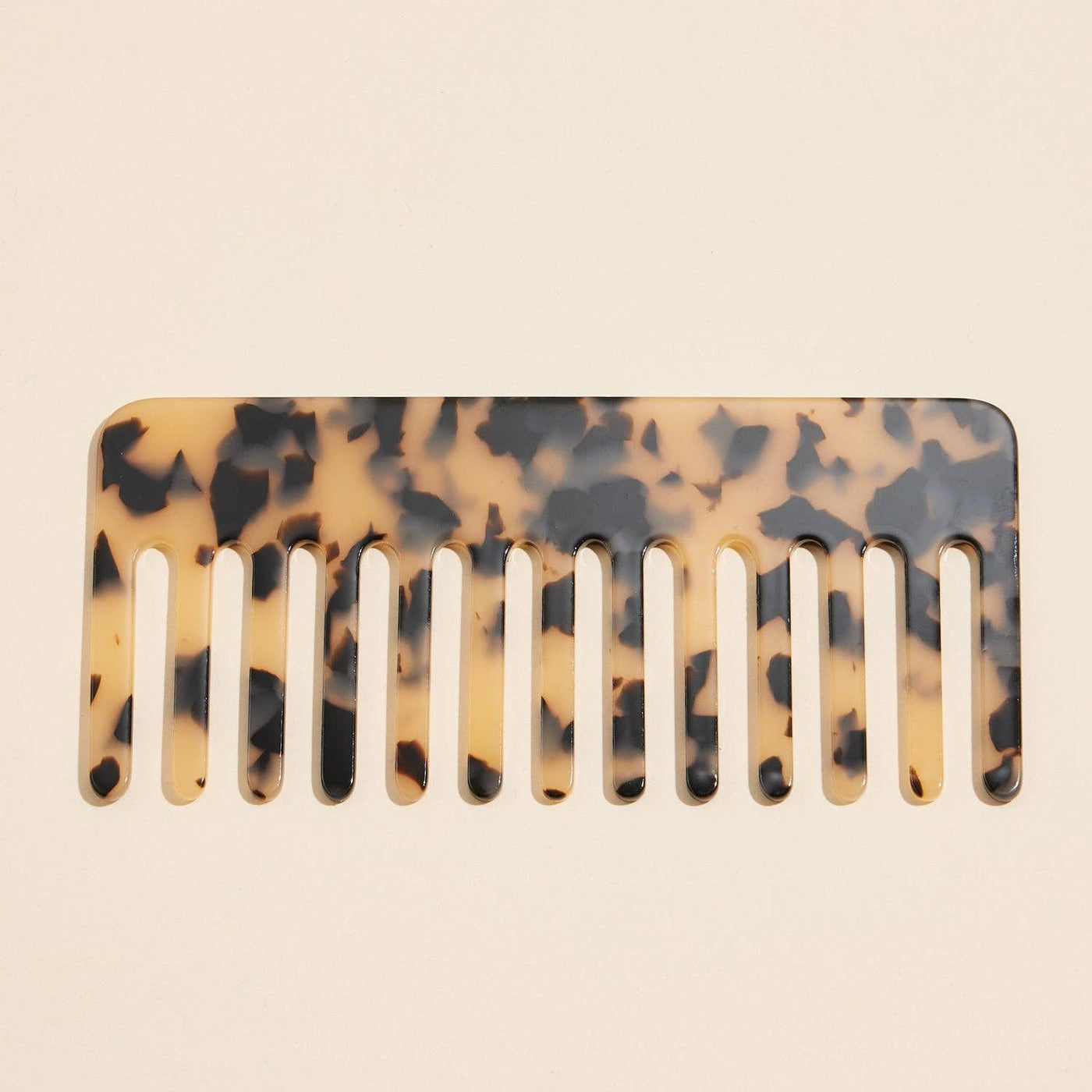Wide Tooth Comb | Light Tortoise