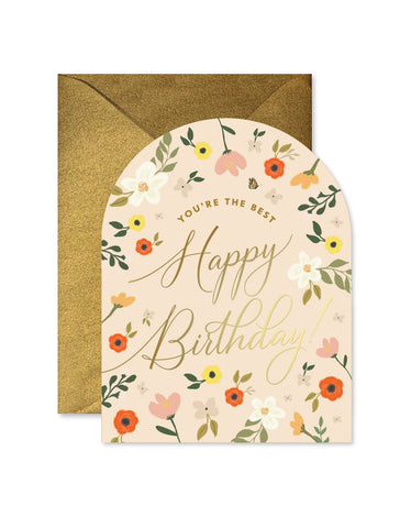 You're The Best Birthday Greeting Card