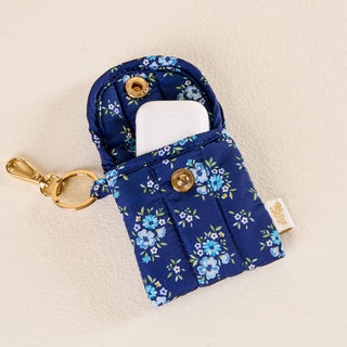 Puffy Earbud Case Keychain