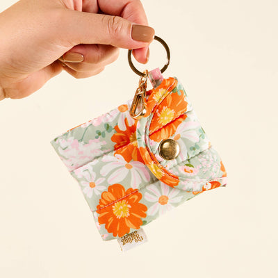 Puffy Earbud Case Keychain