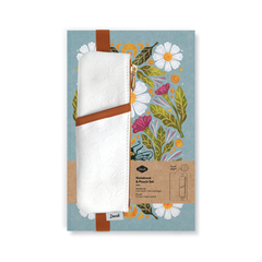 Honeybee Tea Layflat Notebook + Pouch Set