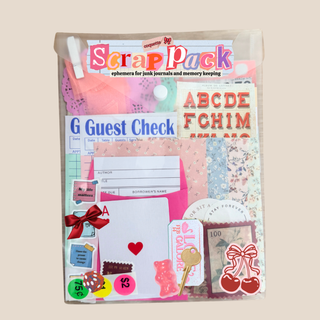 Junk Journal Scrap Pack | Coquette Ephemera