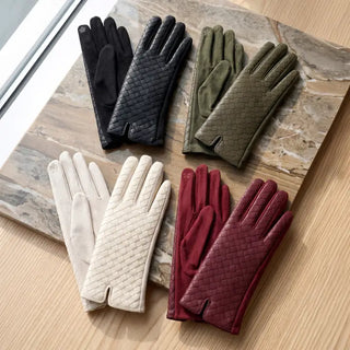 Quilted Touchscreen Winter Gloves