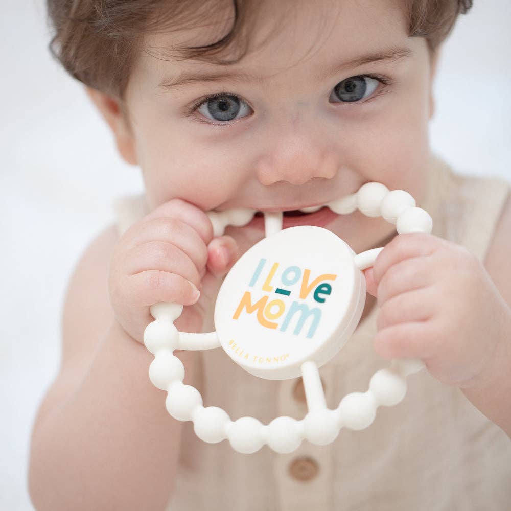Happy Teether | I Love Mom