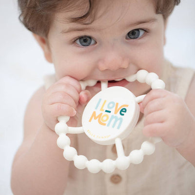 Happy Teether | I Love Mom