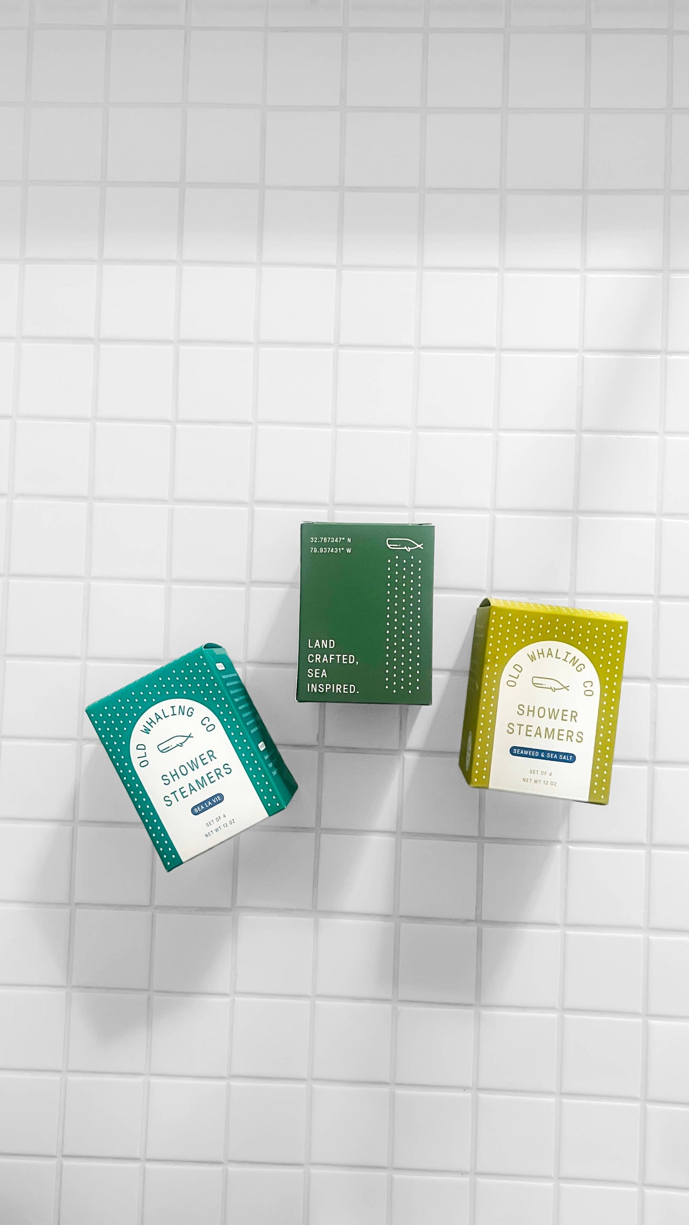 Old Whaling Co. Shower Steamers | Set of 4