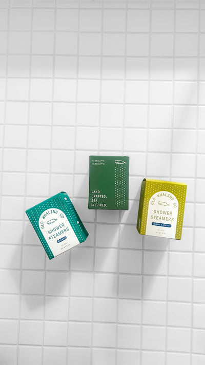 Old Whaling Co. Shower Steamers | Set of 4