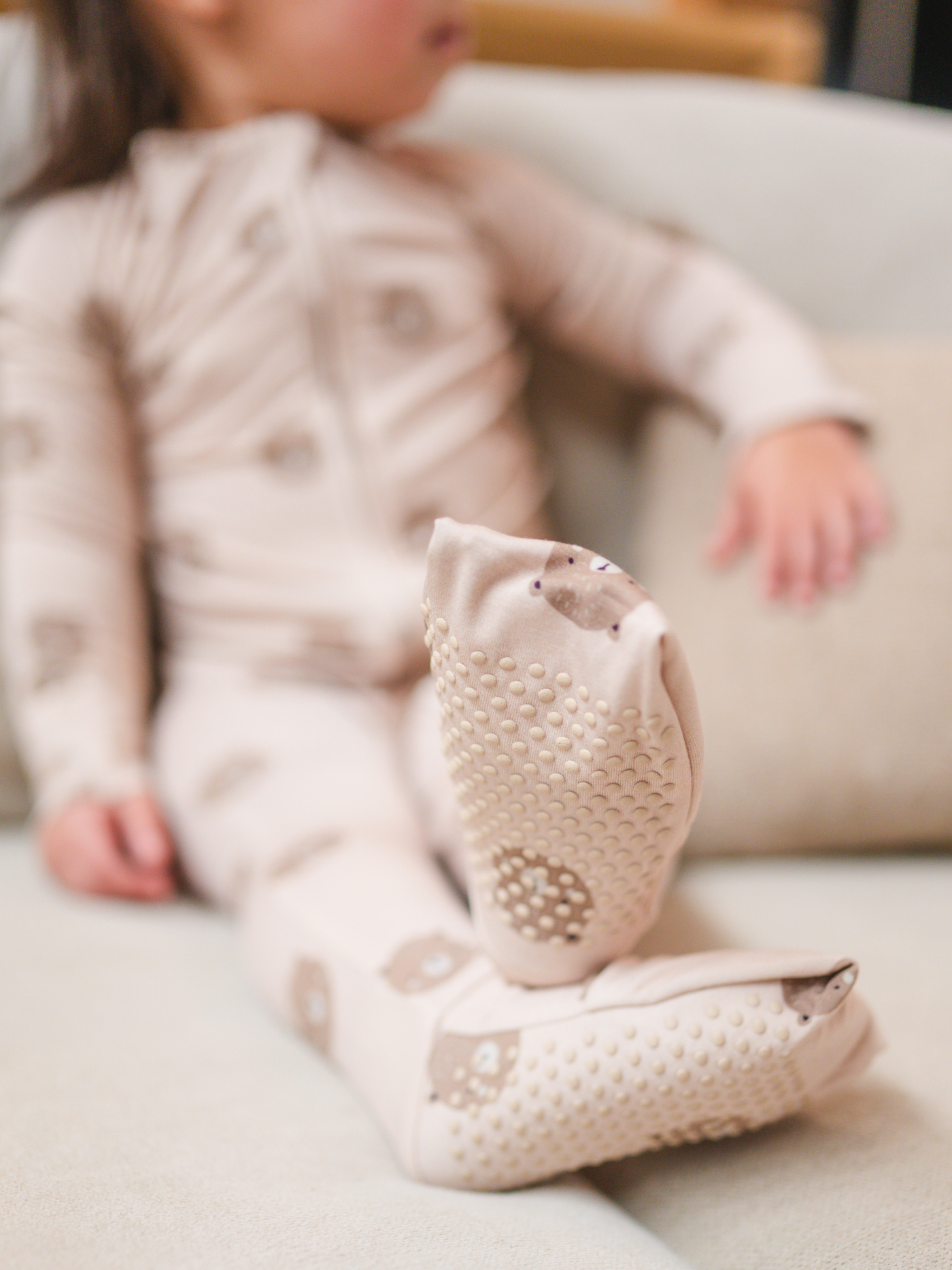 Bamboo 2-Way Convertible Zip Romper - Teddy | Unisex (0-24m)