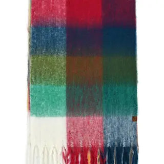 Logan Brushed Plaid Winter Scarf