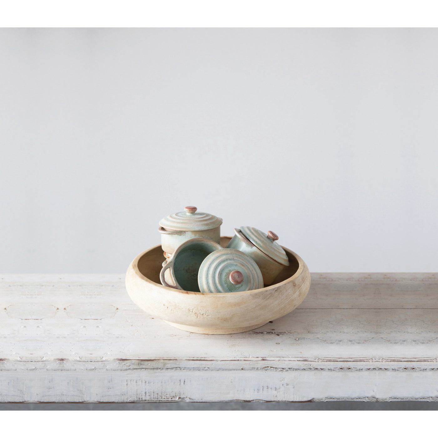 Glazed Stoneware Mini Baker