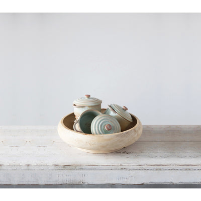 Glazed Stoneware Mini Baker