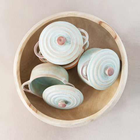 Glazed Stoneware Mini Baker