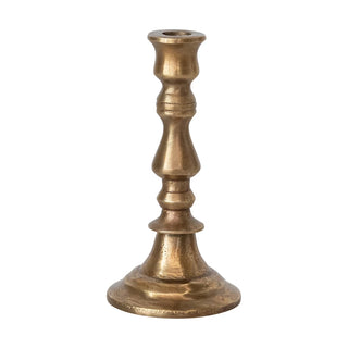 Antique Brass Aluminum Taper Holder