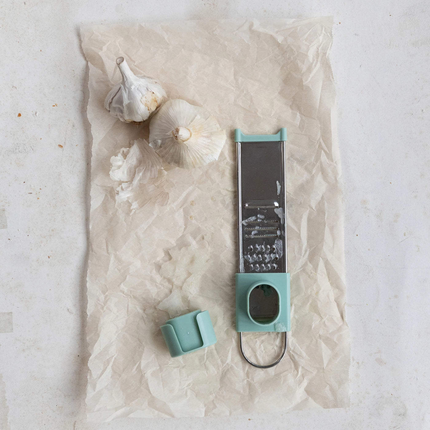 Stainless Steel 3-Way Mini Grater + Mandolin