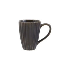 14 oz. Stoneware Ribbed Mug