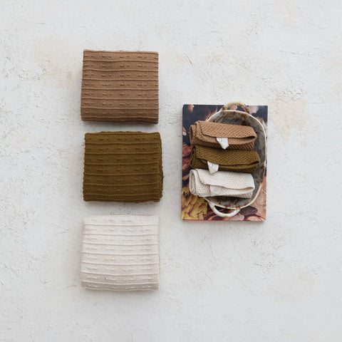 Cotton Knit Tea Towel