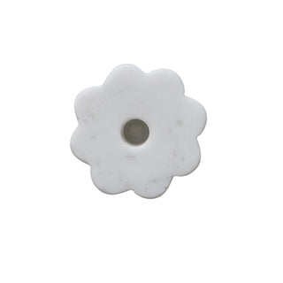 Marble Scalloped Taper Holder