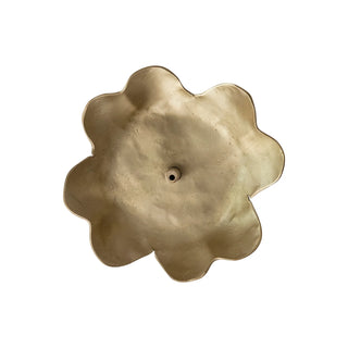 Brass Bloom Incense Holder