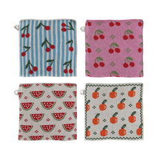Fruit Knit Dish Cloths