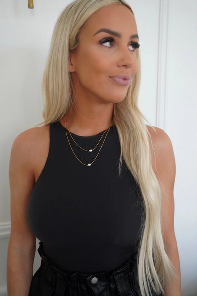 Maddy Double Pearl Necklace