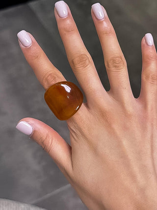 Delilah Vintage Chunky Statement Ring