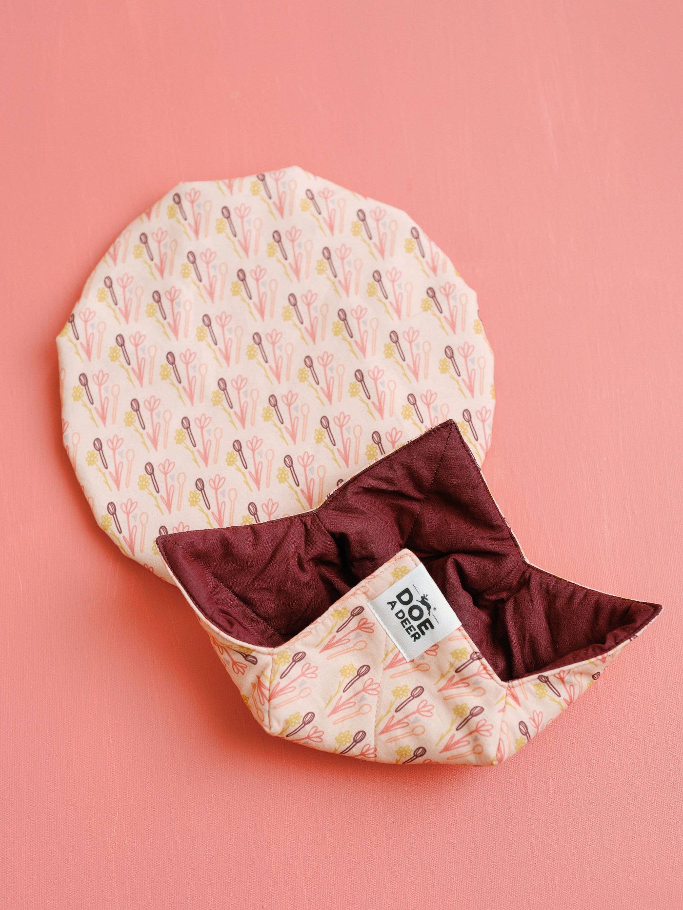 Floral Microwave Bowl Holder