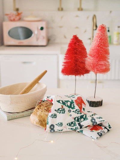 Christmas Festive Farm Bread Bag