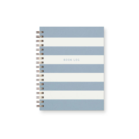 Striped Book Log Journal