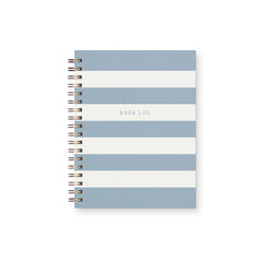 Striped Book Log Journal