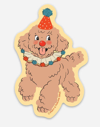 Party Puppy Sticker 