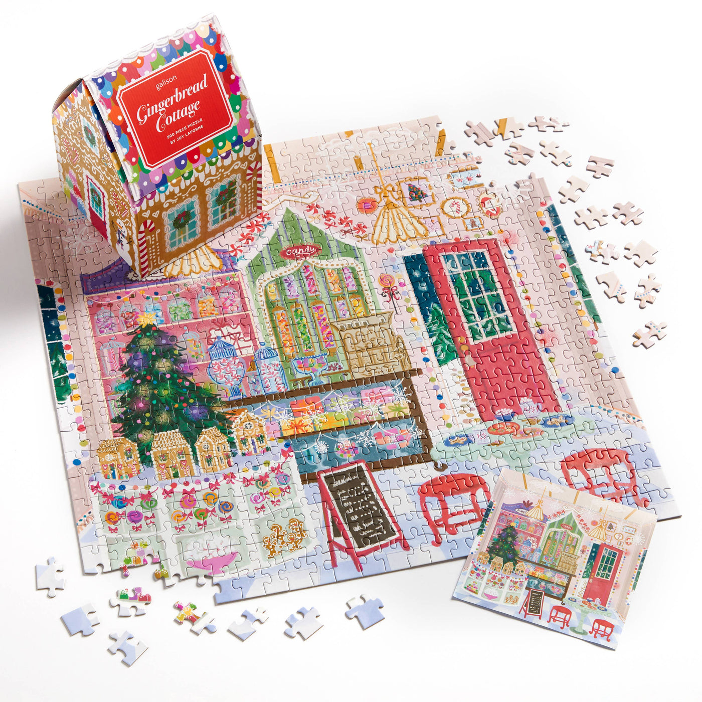 Gingerbread Cottage 500 Piece Puzzle