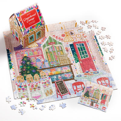 Gingerbread Cottage 500 Piece Puzzle
