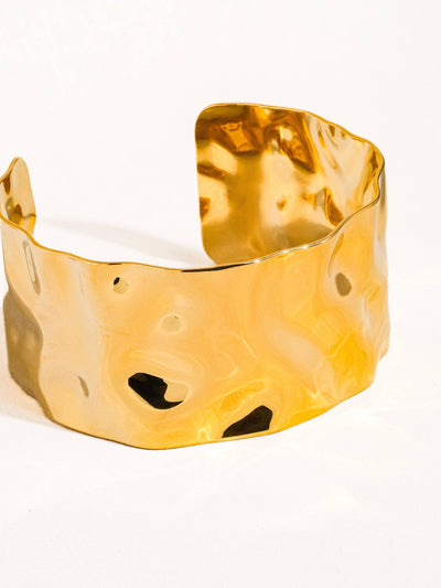 Beeler 18K Non-Tarnish Bold Bangle