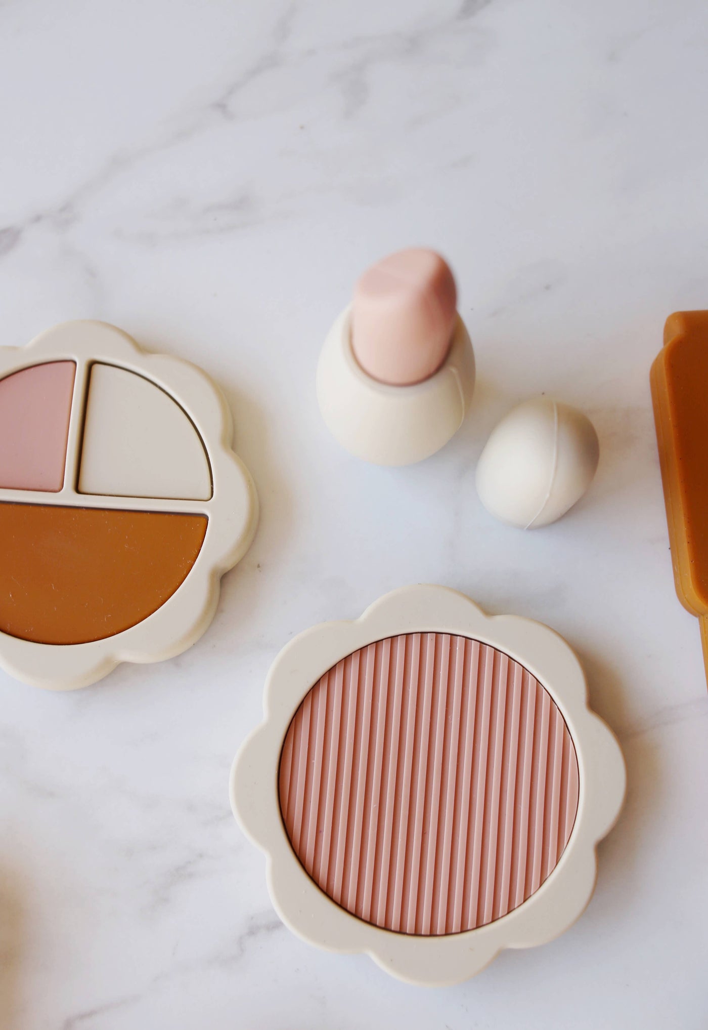 Silicone Hair + Makeup Play Set