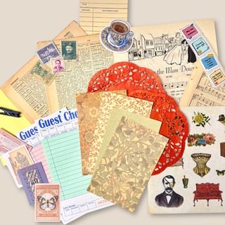 Junk Journal Scrap Pack | Classic Ephemera